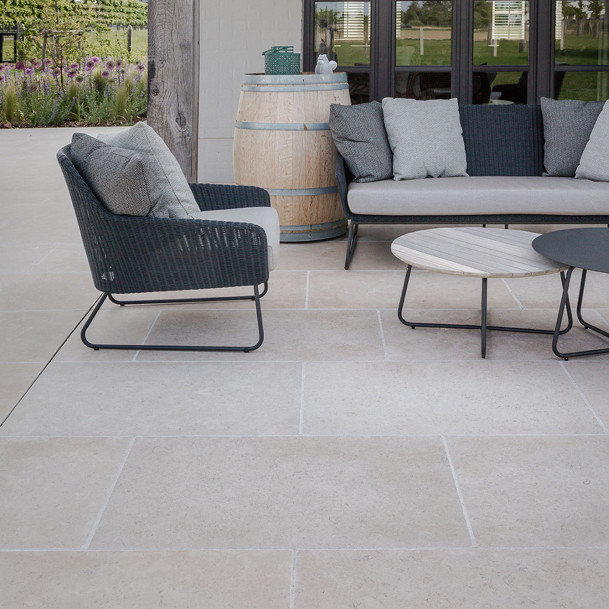 Sinai Pearl Limestone - Antico Finish 2